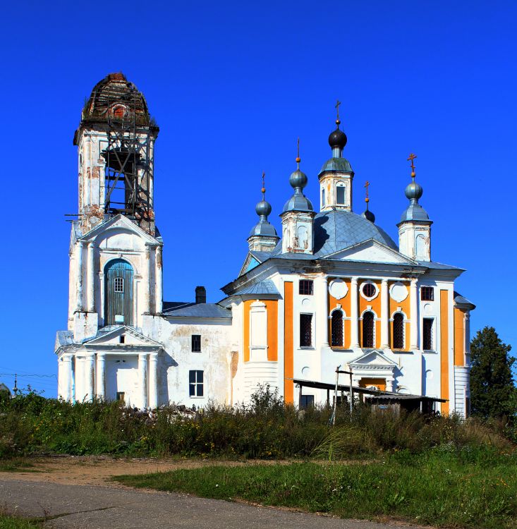 Церковь Преображения Господня, Спас-Смердино (Ростовский район, Ярославская область). фасады