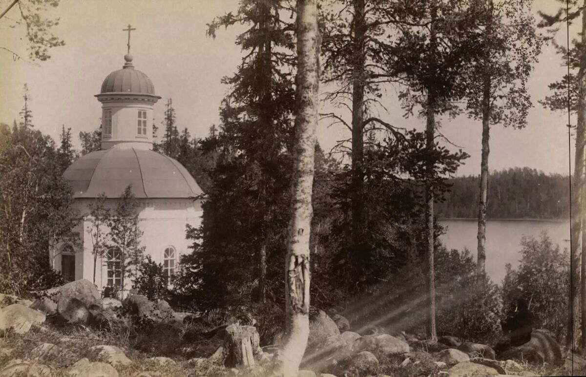 Спасо-Преображенский Соловецкий монастырь. Вознесенский скит, Соловецкие острова (Соловецкий район, Архангельская область). архивная фотография, Фото 1892-1896 гг. С сайта: pastvu.com/479595