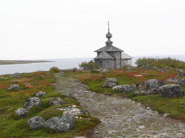 Большой Заяцкий, остров. Спасо-Преображенский Соловецкий монастырь. Андреевская пустынь. фасады