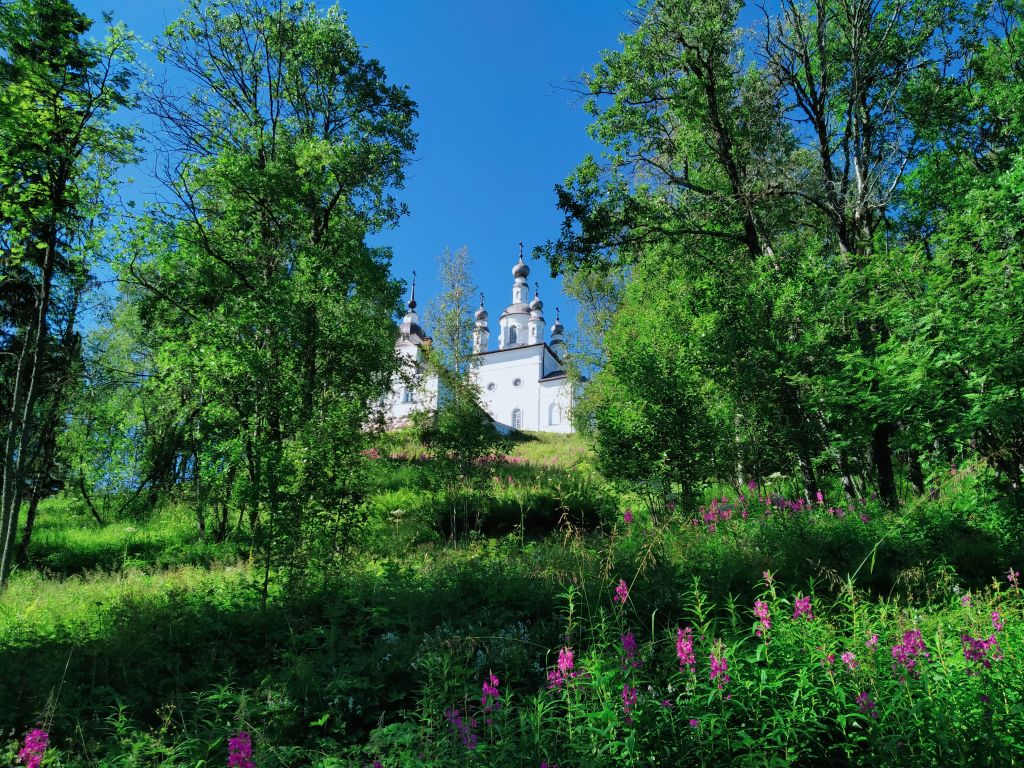 Анзерский, остров. Спасо-Преображенский Соловецкий монастырь. Голгофо-Распятский скит. фасады