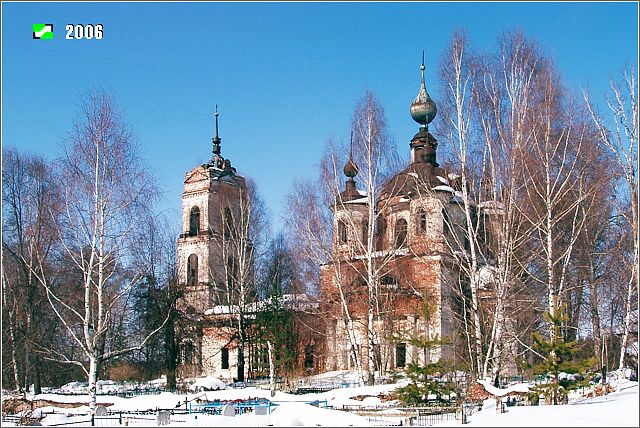 Церковь Воскресения Христова, Старинский Погост (Судогодский район, Владимирская область). фасады, Южный фасад Воскресенской церкви