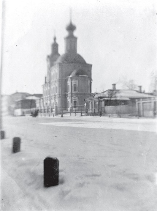 Церковь Воскресения Христова, Владимир (Владимир, город, Владимирская область). архивная фотография, Воскресенская церковь. Фотография. 1920-е – 1930-е гг. Вид с юго-востока.