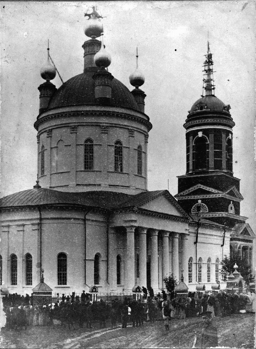 Церковь Николая Чудотворца, Казаково (Вачский район, Нижегородская область). архивная фотография, Начало 20-го века. Фото с сайта Вачского благочиния vacha.prihod.ru