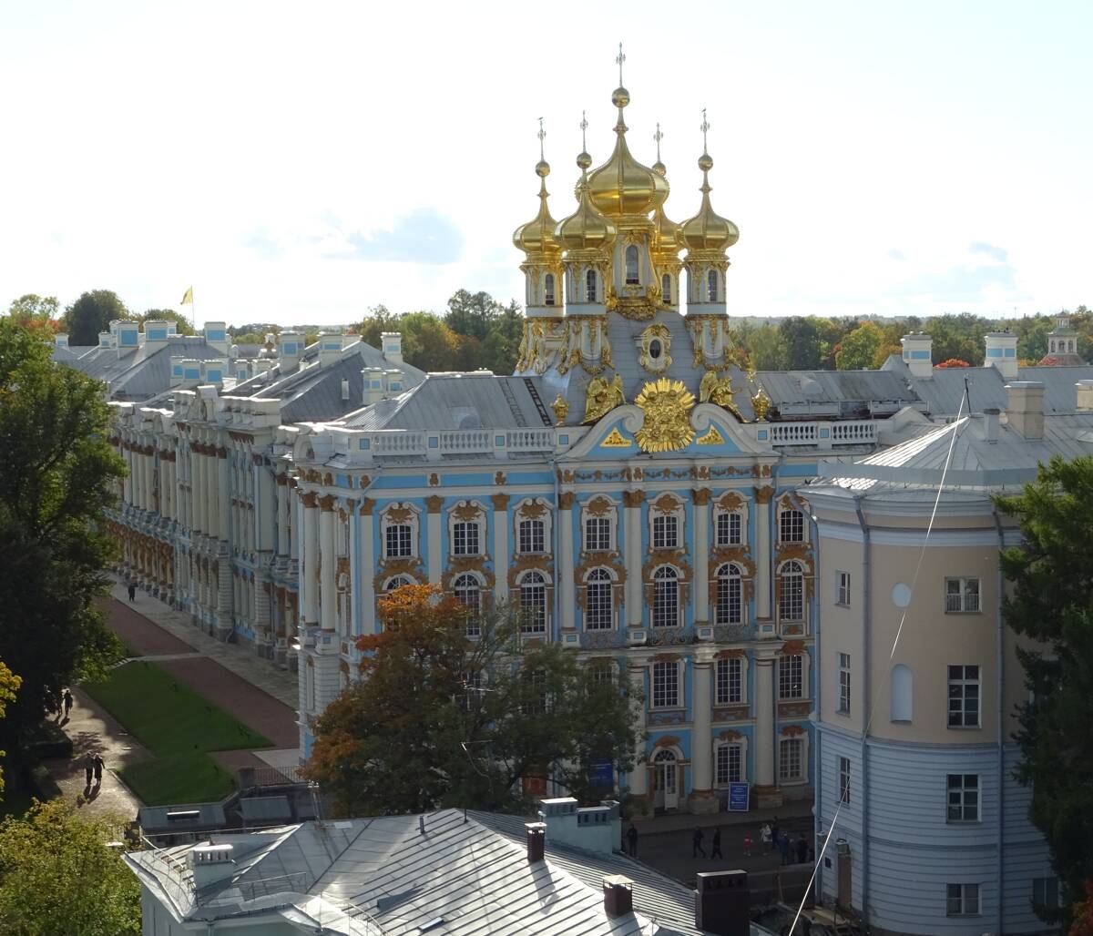 Церковь Воскресения Христова в Царскосельском Екатерининском дворце, Пушкин (Царское Село) (Санкт-Петербург, Пушкинский район, г. Санкт-Петербург). фасады, Церковь Воскресения Христова в Царскосельском Екатерининском дворце.