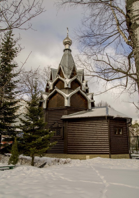 Лосиноостровский. Часовня Сергия Радонежского в Лосиноостровском. фасады