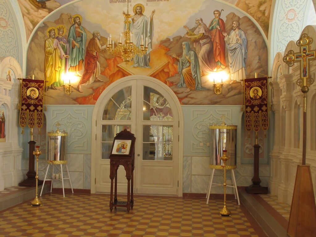 Церковь Воскресения Словущего, Карпово (Дмитровский городской округ, Московская область). интерьер и убранство