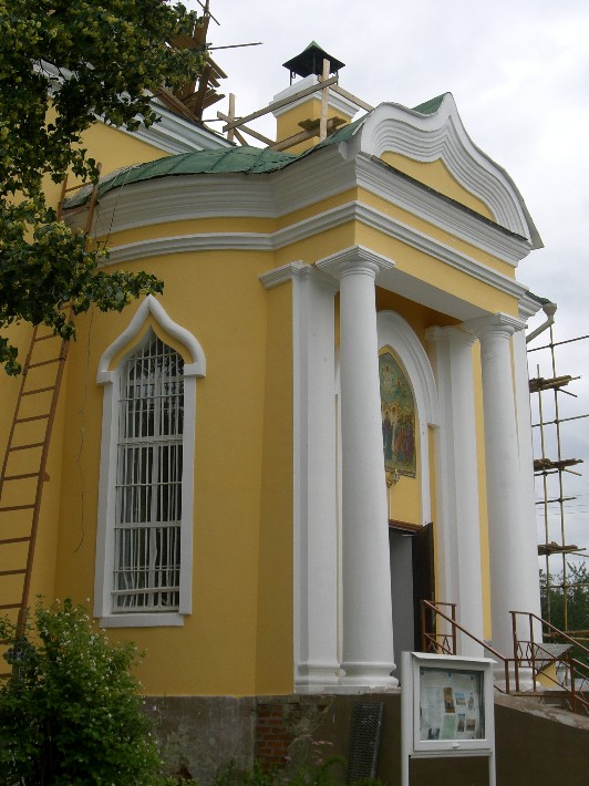Церковь Вознесения Господня в Перемилове, Яхрома (Дмитровский городской округ, Московская область). архитектурные детали, Церковь Вознесения Господня в Перемилово.