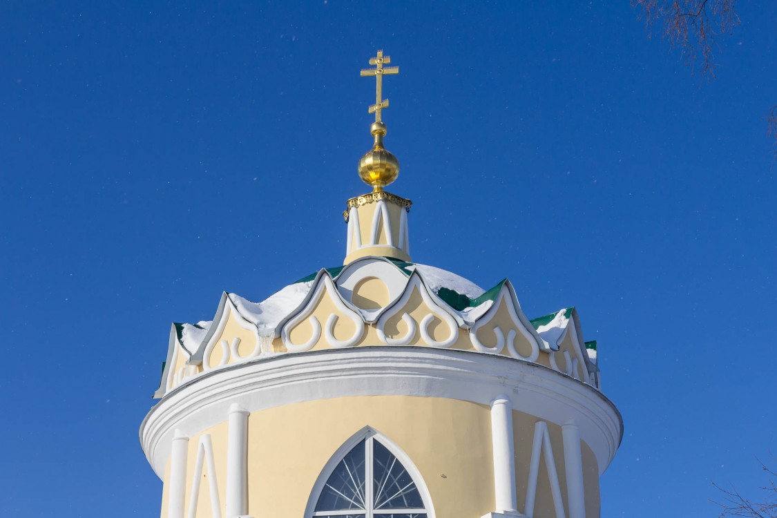 Яхрома. Церковь Вознесения Господня в Перемилове. архитектурные детали