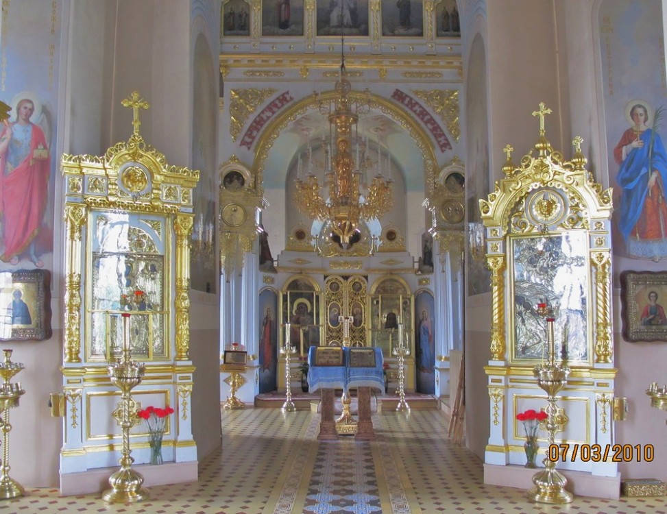 Церковь Вознесения Господня в Перемилове, Яхрома (Дмитровский городской округ, Московская область). интерьер и убранство, Вознесенская церковь в Перемилово.Фрагмент интерьера.