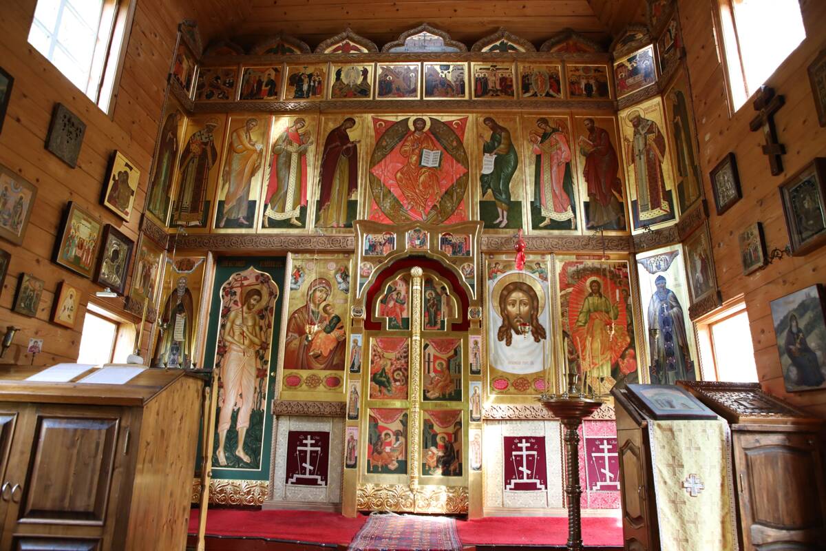 Спасо-Преображенский Соловецкий монастырь. Голгофо-Распятский скит. Церковь Воскресения Христова, Анзерский, остров (Соловецкий район, Архангельская область). интерьер и убранство