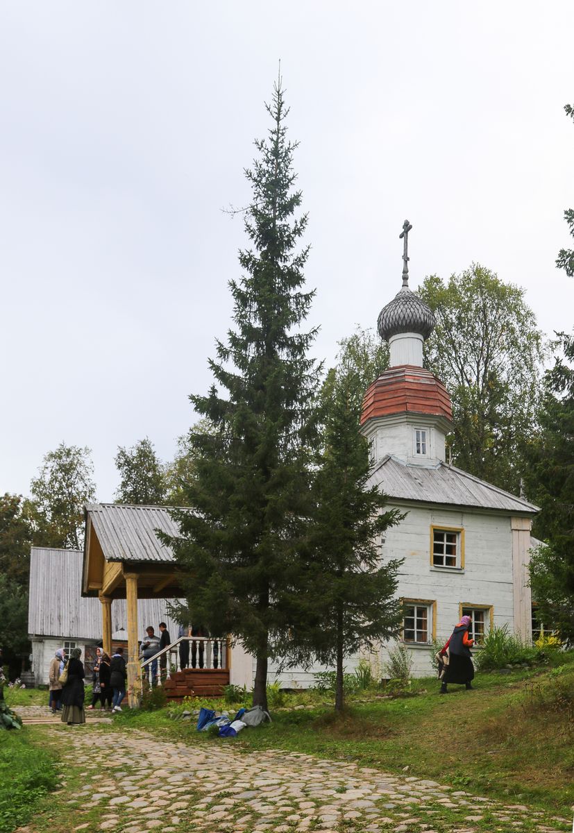 фасады. Спасо-Преображенский Соловецкий монастырь. Голгофо-Распятский скит. Церковь Воскресения Христова, Анзерский, остров (Соловецкий район, Архангельская область)
