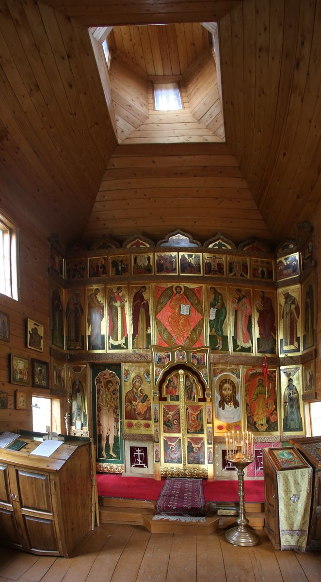интерьер и убранство. Спасо-Преображенский Соловецкий монастырь. Голгофо-Распятский скит. Церковь Воскресения Христова, Анзерский, остров (Соловецкий район, Архангельская область)