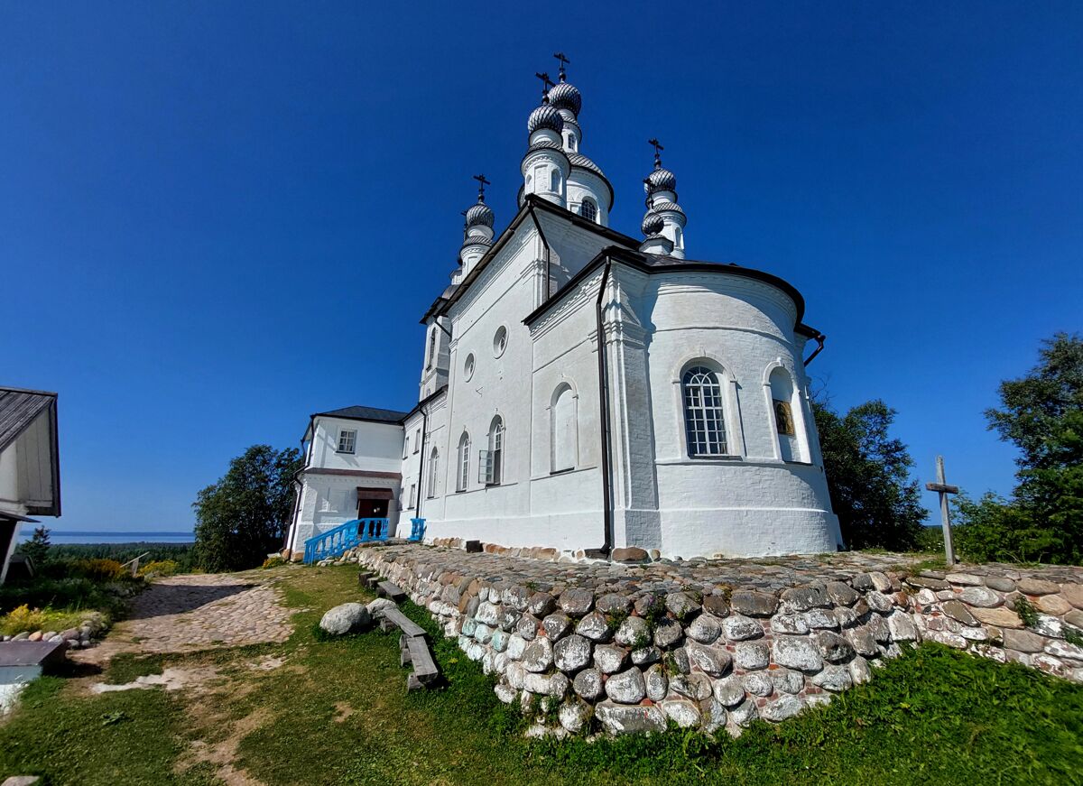 Спасо-Преображенский Соловецкий монастырь. Голгофо-Распятский скит. Церковь Распятия Христова на горе Голгофа, Анзерский, остров (Соловецкий район, Архангельская область). фасады