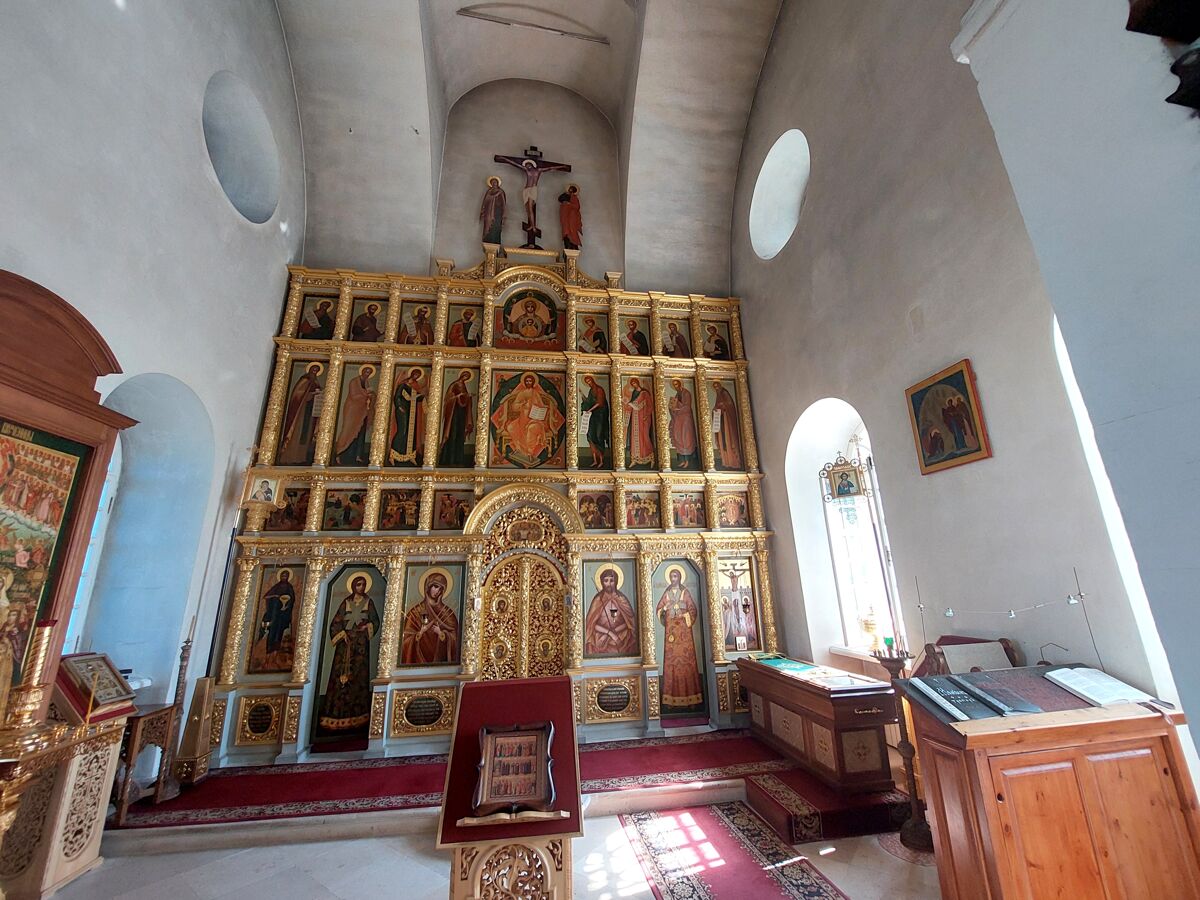 Спасо-Преображенский Соловецкий монастырь. Голгофо-Распятский скит. Церковь Распятия Христова на горе Голгофа, Анзерский, остров (Соловецкий район, Архангельская область). интерьер и убранство
