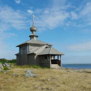 Большой Заяцкий, остров. Спасо-Преображенский Соловецкий монастырь. Андреевская пустынь. Церковь Андрея Первозванного