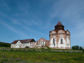 Анзерский, остров. Спасо-Преображенский Соловецкий монастырь. Троицкий скит. Церковь Троицы Живоначальной