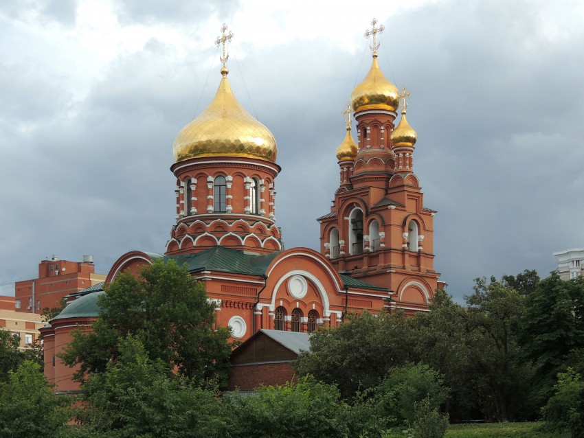 Красносельский. Ново-Алексеевский женский монастырь. Церковь Всех Святых. фасады