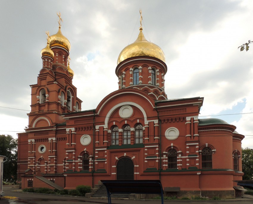 Красносельский. Ново-Алексеевский женский монастырь. Церковь Всех Святых. фасады