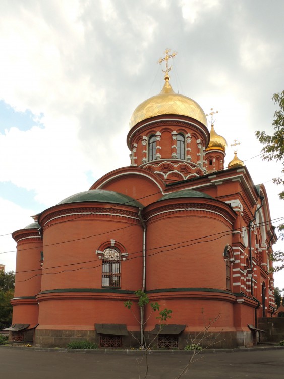 Ново-Алексеевский женский монастырь. Церковь Всех Святых, Красносельский (Центральный административный округ (ЦАО), г. Москва). фасады