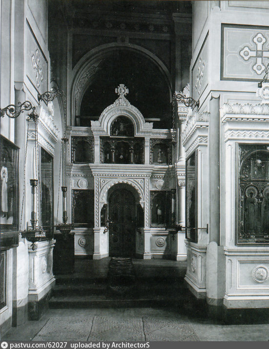 Ново-Алексеевский женский монастырь. Церковь Всех Святых, Красносельский (Центральный административный округ (ЦАО), г. Москва). архивная фотография, Фотография. с сайта pastvu.ru .Фотография  1899.