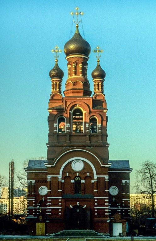 Ново-Алексеевский женский монастырь. Церковь Всех Святых, Красносельский (Центральный административный округ (ЦАО), г. Москва). фасады