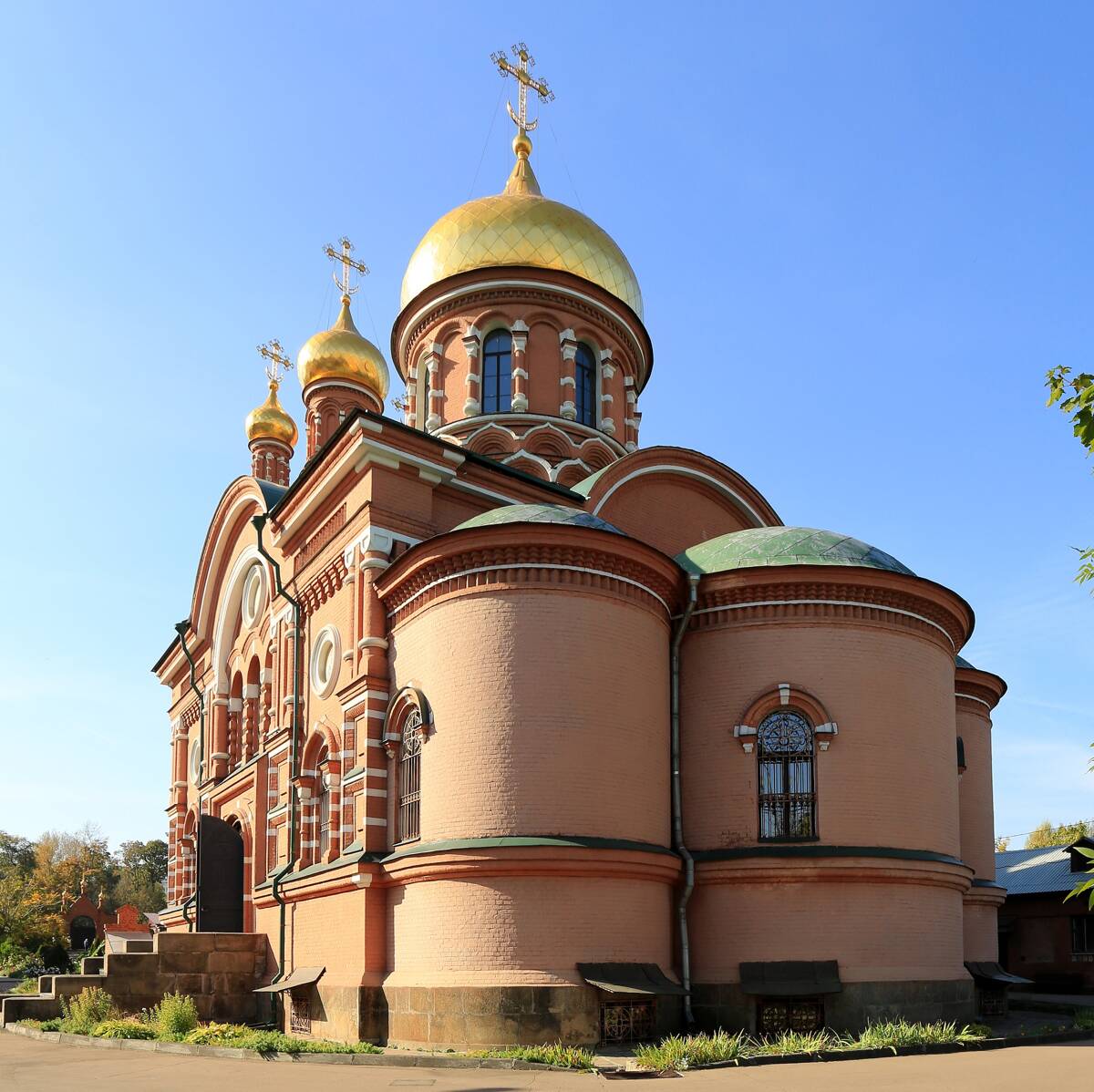 Ново-Алексеевский женский монастырь. Церковь Всех Святых, Красносельский (Центральный административный округ (ЦАО), г. Москва). фасады