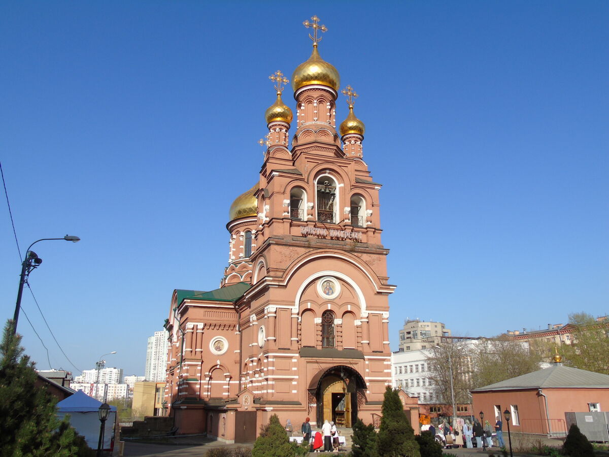 Ново-Алексеевский женский монастырь. Церковь Всех Святых, Красносельский (Центральный административный округ (ЦАО), г. Москва). фасады