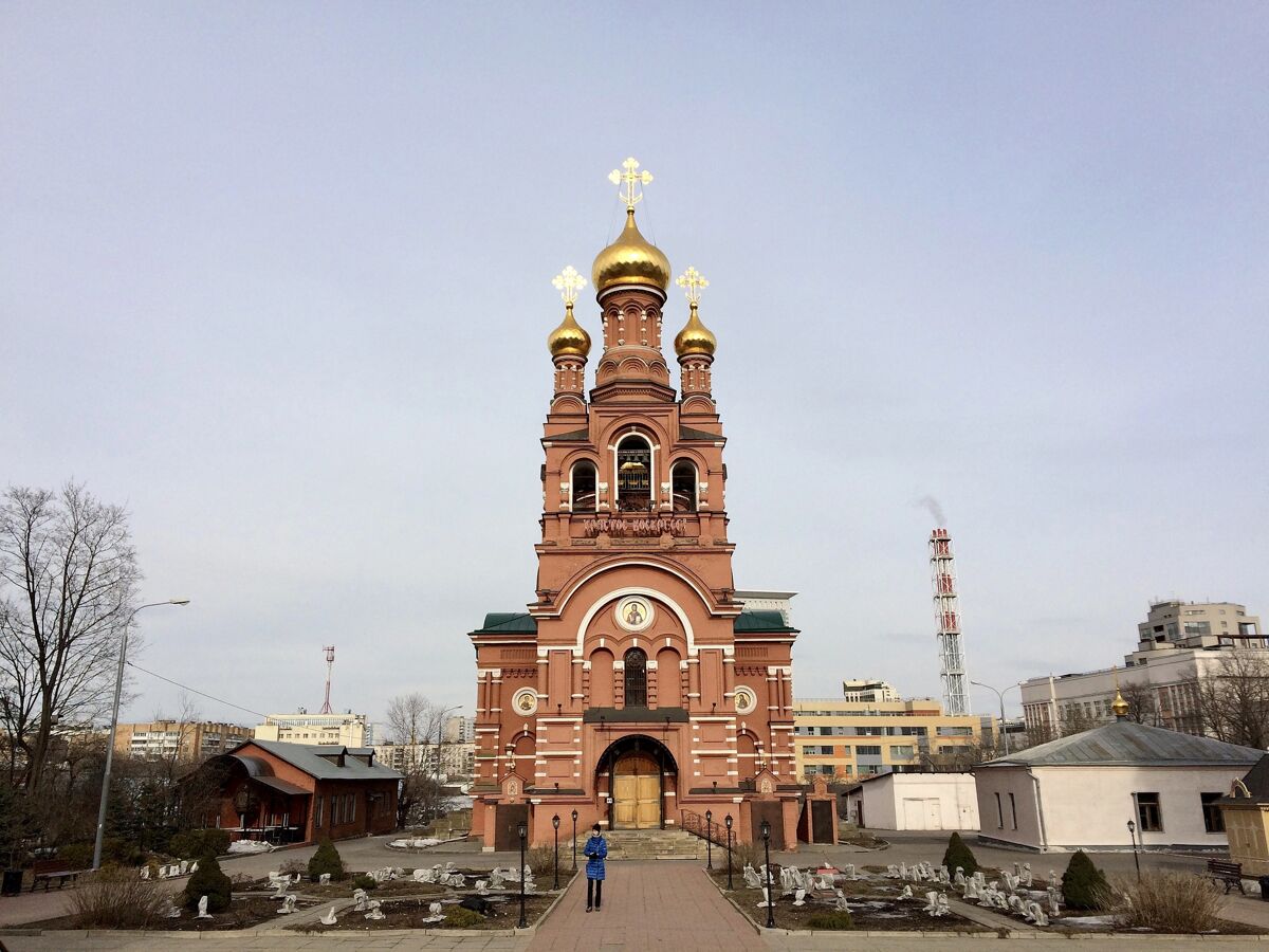 Ново-Алексеевский женский монастырь. Церковь Всех Святых, Красносельский (Центральный административный округ (ЦАО), г. Москва). фасады