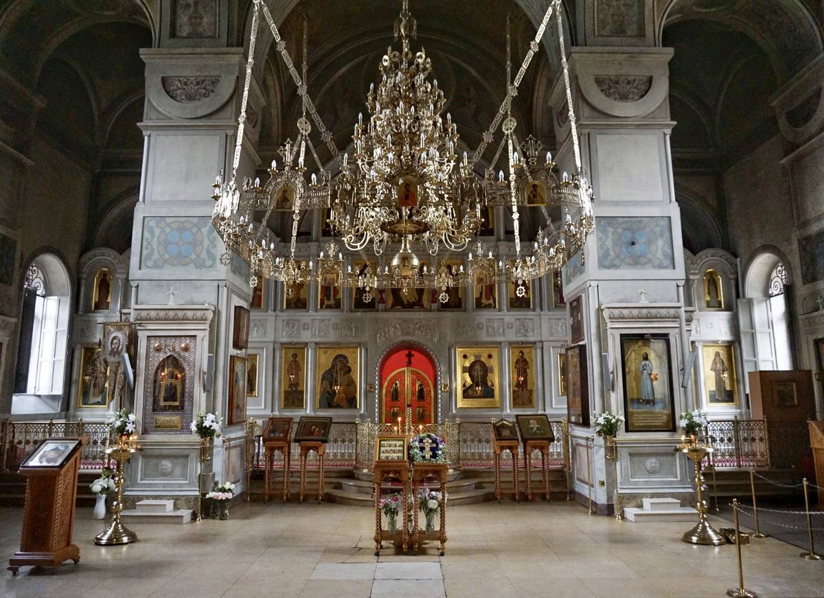 Ново-Алексеевский женский монастырь. Церковь Всех Святых, Красносельский (Центральный административный округ (ЦАО), г. Москва). интерьер и убранство