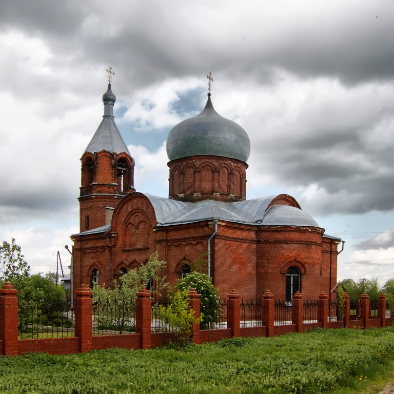 Мячково. Церковь Успения Пресвятой Богородицы. фасады