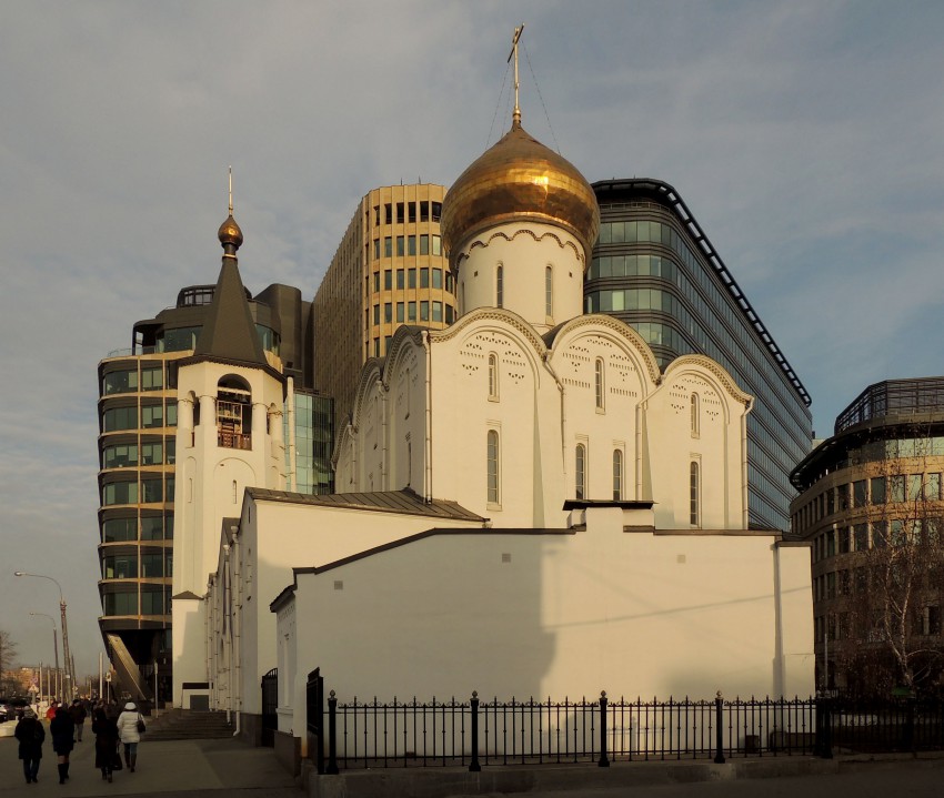Церковь Николая Чудотворца у Тверской заставы, Тверской (Центральный административный округ (ЦАО), г. Москва). фасады