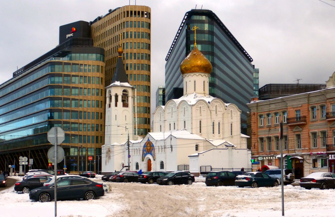 Церковь Николая Чудотворца у Тверской заставы, Тверской (Центральный административный округ (ЦАО), г. Москва). фасады
