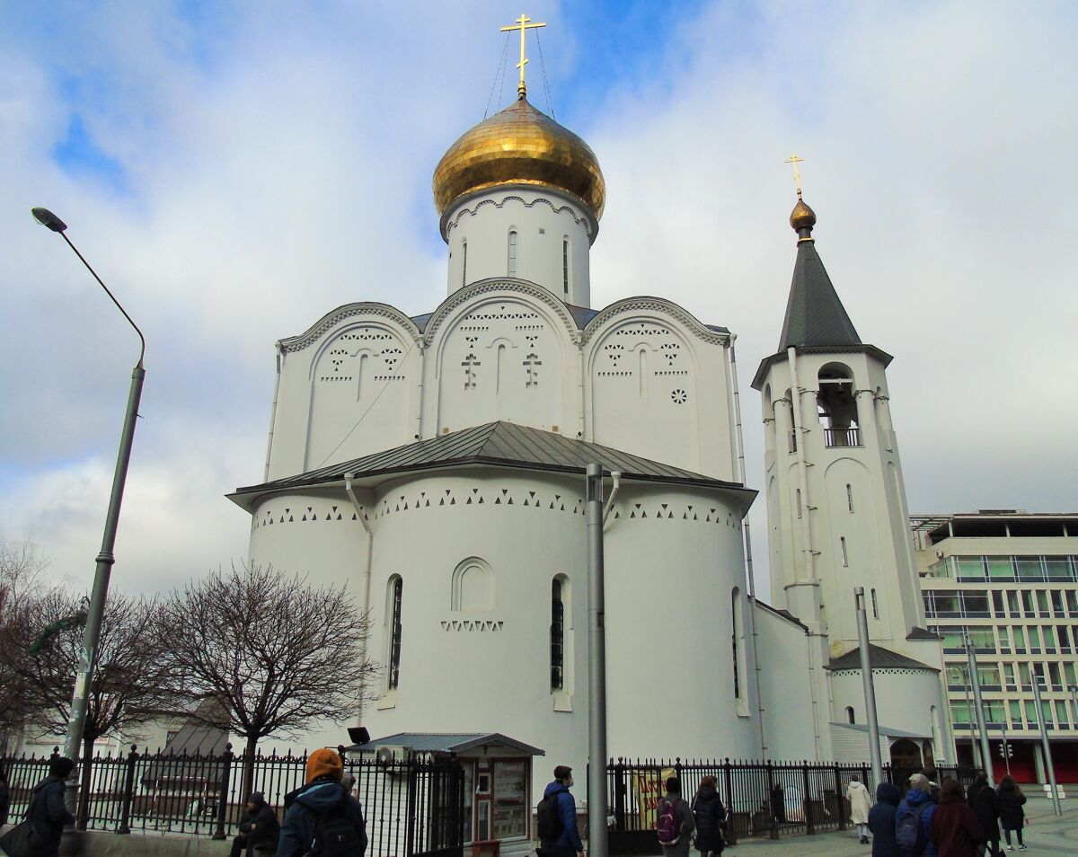 Церковь Николая Чудотворца у Тверской заставы, Тверской (Центральный административный округ (ЦАО), г. Москва). фасады