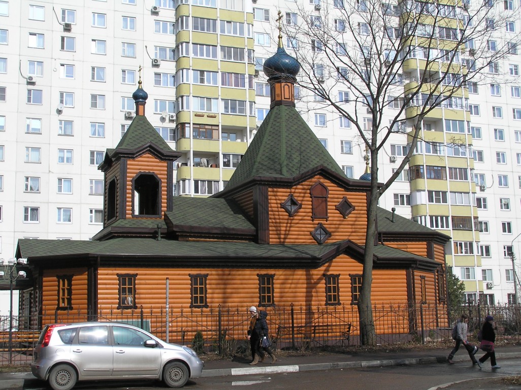 Королёв. Церковь Серафима Саровского в Юбилейном. фасады