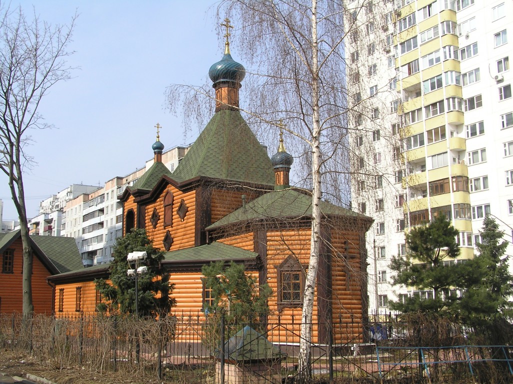 Церковь Серафима Саровского в Юбилейном, Королёв (Пушкинский район и гг. Ивантеевка, Королёв, Московская область). фасады