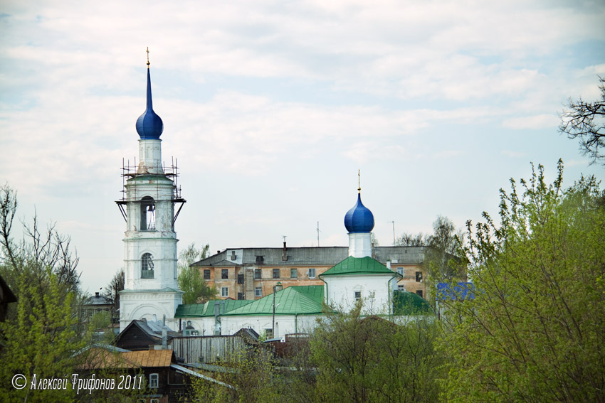 Церковь Николая Чудотворца, Касимов (Касимовский район и г. Касимов, Рязанская область). общий вид в ландшафте