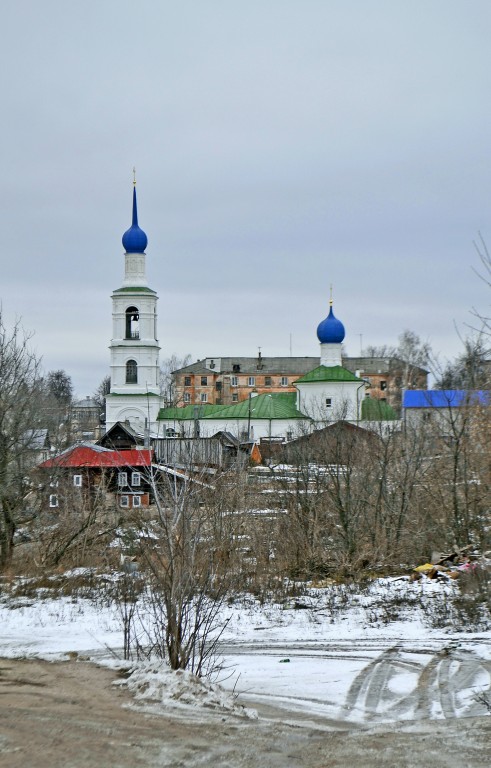 Церковь Николая Чудотворца, Касимов (Касимовский район и г. Касимов, Рязанская область). общий вид в ландшафте