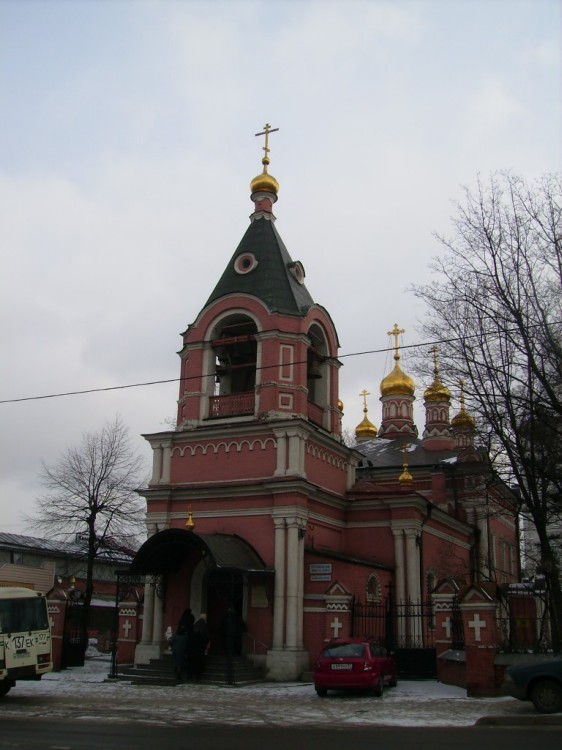 Отрадное. Церковь Рождества Пресвятой Богородицы во Владыкине. фасады