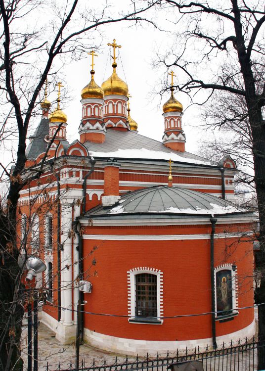 Отрадное. Церковь Рождества Пресвятой Богородицы во Владыкине. фасады