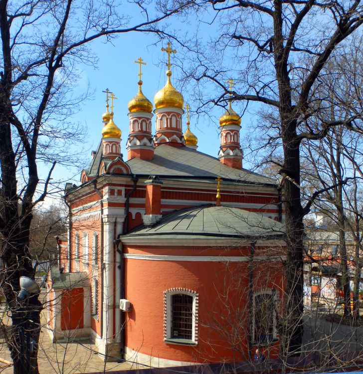 Отрадное. Церковь Рождества Пресвятой Богородицы во Владыкине. фасады