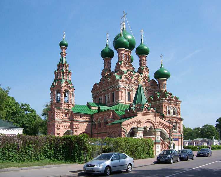 Останкинский. Церковь Троицы Живоначальной в Останкине. фасады