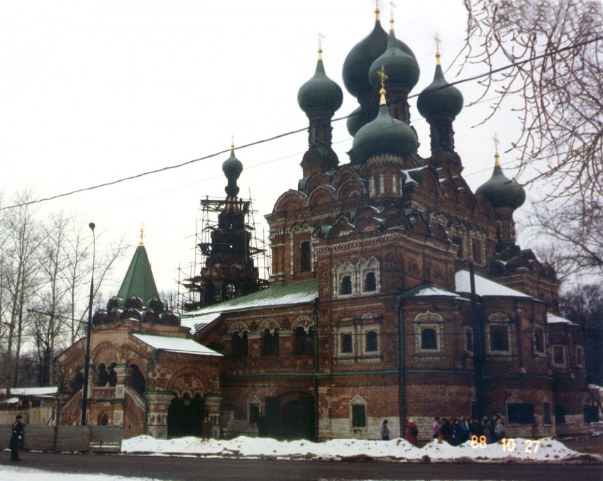 Останкинский. Церковь Троицы Живоначальной в Останкине. дополнительная информация