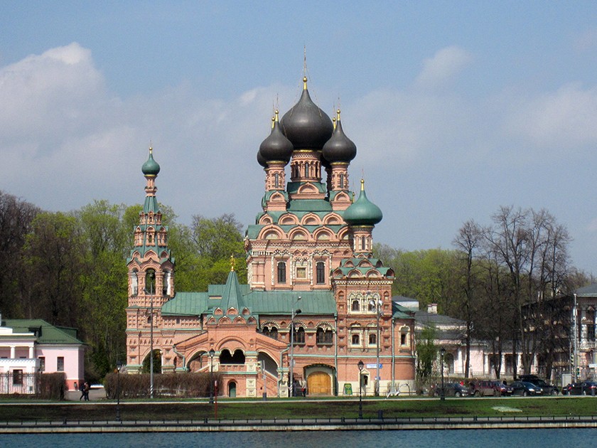 Останкинский. Церковь Троицы Живоначальной в Останкине. фасады