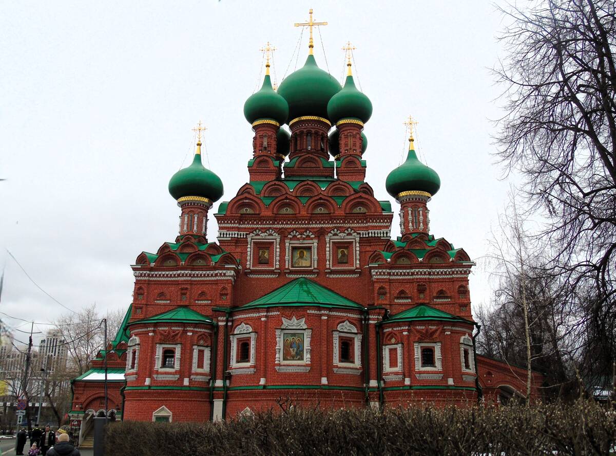 Церковь Троицы Живоначальной в Останкине, Останкинский (Северо-Восточный административный округ (СВАО), г. Москва). фасады