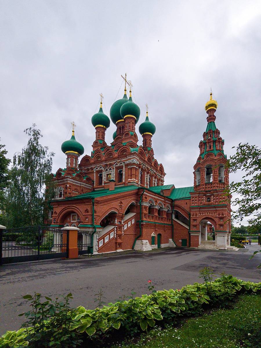 фасады. Церковь Троицы Живоначальной в Останкине, Останкинский (Северо-Восточный административный округ (СВАО), г. Москва)