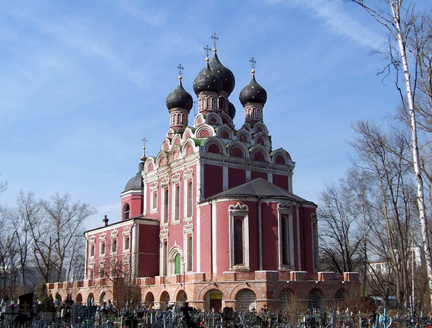 Алексеевский. Церковь Тихвинской иконы Божией Матери в Алексеевском (