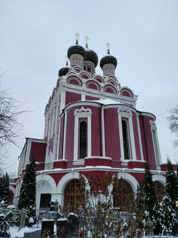 Алексеевский. Церковь Тихвинской иконы Божией Матери в Алексеевском (