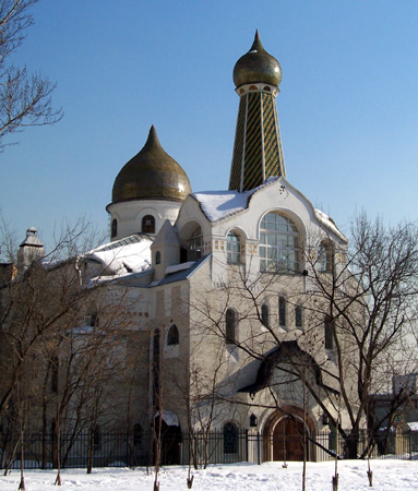 Церковь Покрова Пресвятой Богородицы Покрово-Успенской старообрядческой общины, Басманный (Центральный административный округ (ЦАО), г. Москва). фасады