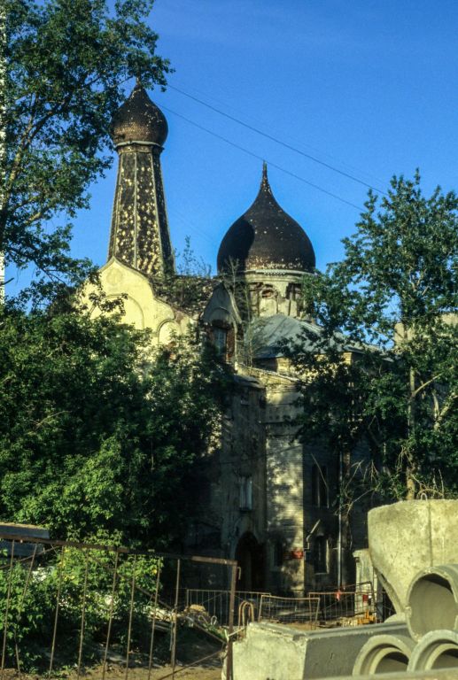Церковь Покрова Пресвятой Богородицы Покрово-Успенской старообрядческой общины, Басманный (Центральный административный округ (ЦАО), г. Москва). документальные фотографии, Фасады