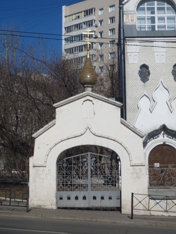 Церковь Покрова Пресвятой Богородицы Покрово-Успенской старообрядческой общины, Басманный (Центральный административный округ (ЦАО), г. Москва). архитектурные детали